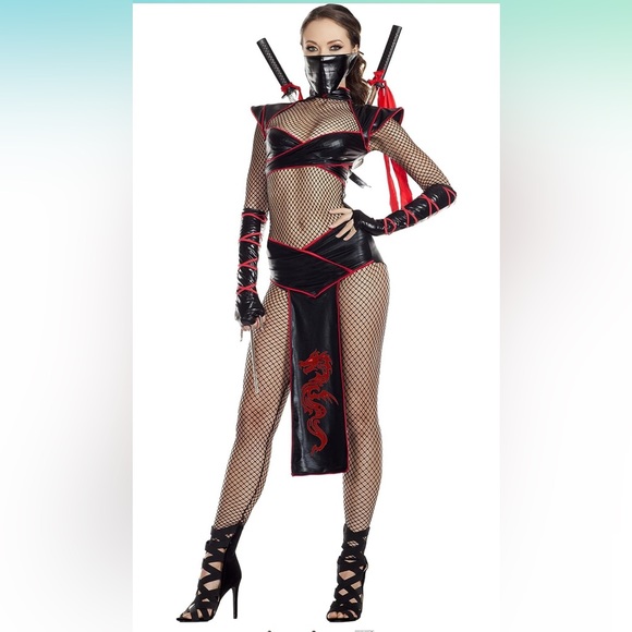 Starline Alluring Assassin Adult Womens 4pc Costume Size S - Picture 1 of 4